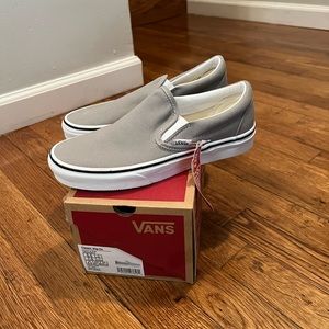 Women’s gray vans size 7